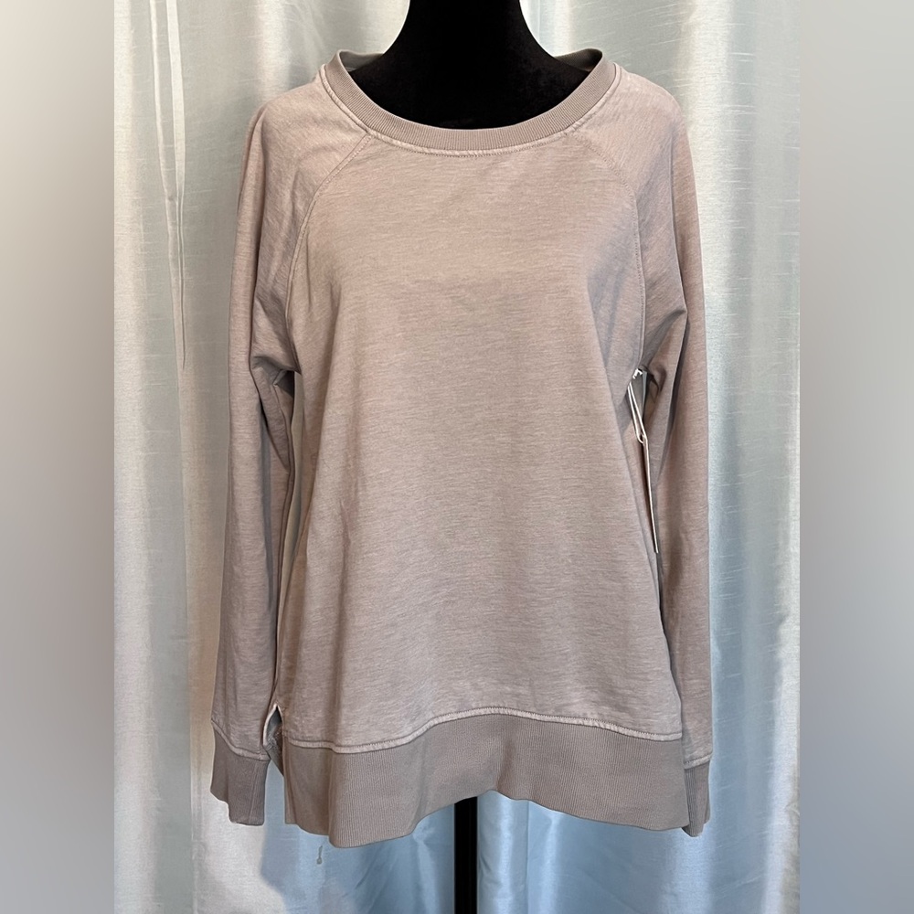 T.J.Maxx Women's Light Gray Sweatshirt